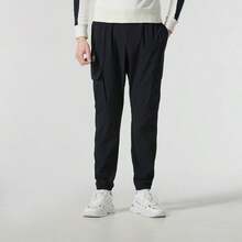 Under Armour Vibe Woven Slim Fit Cargo Pants, Outdoor Running - Black - View 1