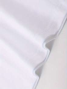 Letter Printed T-Shirt, Short-Sleeved T-Shirt For Casual Wear In Summer And Spring, Women'S Wear, 180G Double-Sided Printed T-Shirt With Round Neck For Short Sleeves, Slim And Versatile High-Quality Leisure Sports, Fashionable And Single Piece - 白色 - 查看 3