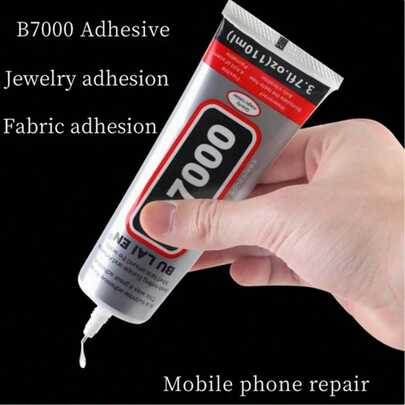 1pcA 50ml B7000 Glue Headwear Brooch Jewelry Glue Inlay Adhesive Diamond Jewelry Stud Earring Pendant Strong Adhesive For DIY Handcraft