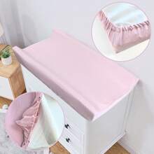 1pc Baby Diaper Changing Pad Cover, Soft & Comfortable Diaper Changing Station Cover (Single Cover) - Multicolor - View 3