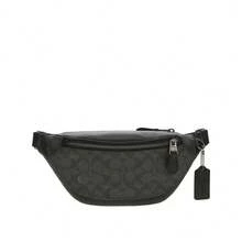 Coach Printed Men's Crossbody Waist Bag CW369QBMI5 - 黑灰色CW369QBMI5 - 查看 10