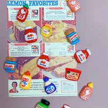 4pcs/Set Random Cute Cartoon Food Pattern Refrigerator Magnets, Decorative Magnets, Office Magnets, Personalized Fridge Magnets Suitable For Kitchen, Office, Whiteboard, Cabinet, Dishwasher, Kitchen Decor, Home Decor, Gifts - Multiple Styles - View 7
