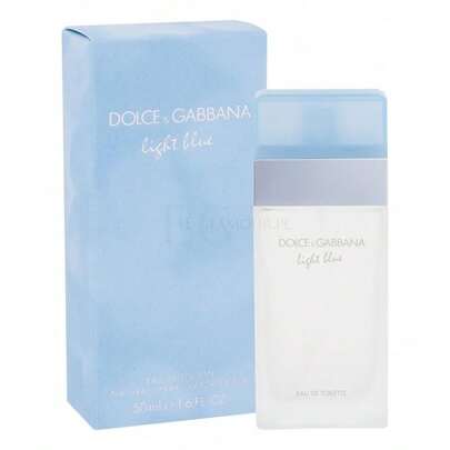  Dolce & Gabbana Light Blue Womens EDT 50ml With Free Fragrance Gift