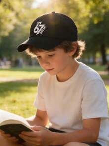 1 pieza Gorra de béisbol aleatoria, Decoración divertida de jugador de videojuegos con el número 67, Gorra de béisbol ajustable para exteriores, Accesorio con el número 67, Regalo de cumpleaños o vacaciones, Gorra de béisbol negra sólida - Multicolor - Ver 5