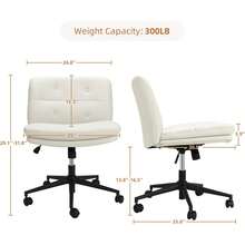Office Chair - White - View 2