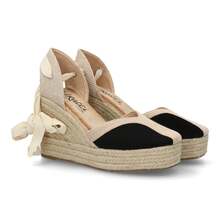 shoes&blues.es Femmes Compensées et Flatform - Noir - Voir 1