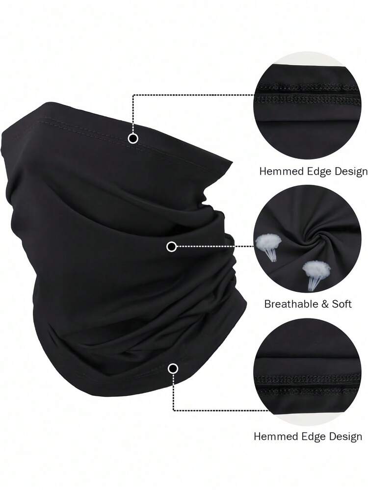 Cooling Neck Gaiter Face Cover Scarf UV Protection Face Mask Sunscreen And Breathable Protection From Dust Sun Wind Suitable For Men And Women For Spring Summer Outdoor Sport Cycling Riding Hiking Running Sport Accessories - Multicolor - View 3