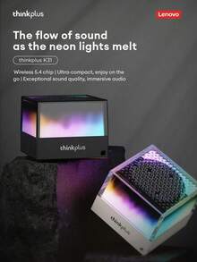 Lenovo 2026 New  K31 Bluetooth Speaker, Wireless Mini Portable Speaker With RGB Neon Light, Hi-Fi Desktop Audio For Outdoor & Home Use - View 9