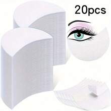 50/20 Eyebrow & Eye Makeup Base Patches - Non-Woven Adhesive Patches For Lash Extension, Eyebrow & Eye Contour Protection. Fragrance-Free, Ensures Precise Application And Clear Lines. - View 8