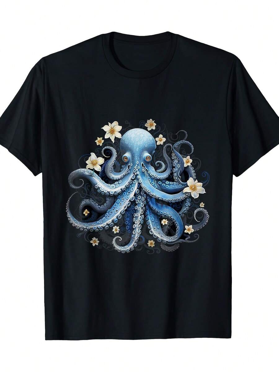 Men T-Shirts - Black - View 1