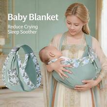 1个婴儿背带背包，适合6-36个月的婴儿（10-30磅），轻便透气，可侧背或前背，可调节，方便侧背和前背。 - 彩色 - 查看 2