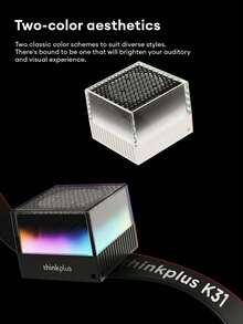 Lenovo 2026 New  K31 Bluetooth Speaker, Wireless Mini Portable Speaker With RGB Neon Light, Hi-Fi Desktop Audio For Outdoor & Home Use - View 8
