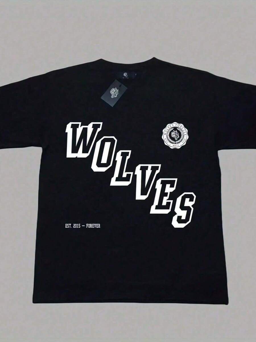 DARC WOL1VES DEATH MOTH OVERSIZED UNIS1ex T1EE Workout M1en T-S1Hir 100% )Y2K Wo's 220g Essential 100% Cotton T-Shirt - UniS-Ex For All OcC-AsionsSuitable For All People, Whether WoM-En Or M-Enhigh-Quality Durable Fabric Suitable For All Seans,Ft To The Touch But Built To LastBreathabletops WoM.En Fall OutfiT.S For WoM.En VaC.Ation OutfiT.S WoM.En Costume - 黑色 - 查看 1