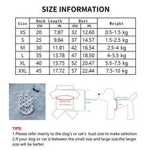1件双面抓绒宠物衣服，保暖狗狗/猫咪背心，适合泰迪犬、贵宾犬等可爱时尚犬猫 - 白色 - 查看 2