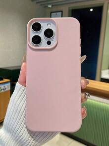 Minimalist TPU Solid Color Material Fashion Phone Cases 3pcs Matte Solid Color Oily Skin Feel Phone Protective Case Compatible With Iphone 17 16 15 14 13 12 11 Pro Max Unisex Spring Gift Office Professional Business - Multicolor - View 3
