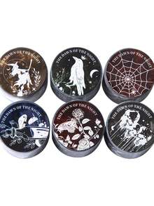 1 Roll Dark Gothic Vintage Theme PET Decorative Tape, Suitable For Scrapbooking, Phone Cases, Diaries, Frames, Envelopes, Crafts And Other DIY Decoration - Versatile Gothic Style Sticker - Spider Weaving Web - View 7