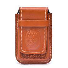 Capa Celular Universal Prende no Cinto Bainha Country - Caramelo - Visão 19