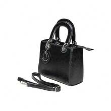 Chenson Bolsas de ombro femininas - Preto - Ver 2