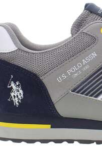 U.S. Polo Assn graue Sneaker - Grau - Übersicht 5