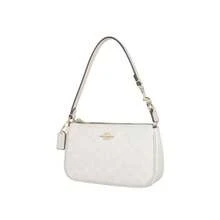 Coach Nolita Printed Women's Single Shoulder Handbag CW426IMXU5 - 粉筆白色CW426IMXU5 - 查看 3