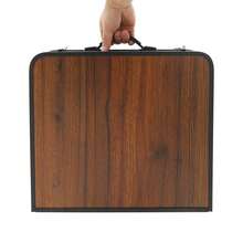 YUNRUX Folding Tables - Brown - View 5