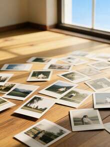 8pcs 3.5" Personalized Photo Cards, Customized Couple Photos, DIY Valentine's Day Cards, Souvenir Gifts, DIY Customized Birthday & Anniversary Gifts, Anniversary Gifts, Fashionable Personalized, Exquisite, Stylish, Personalized, Unique Ideal Gifts, Valentine's Day - Multicolor - View 6