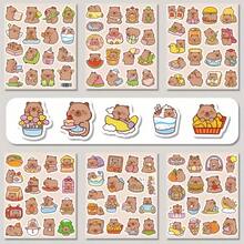 102pcs Capybara Stickers, Creative Capybara Animal Stickers For Luggage, Phone - 102pcs - View 4