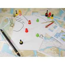IALA A+B Model Buoys Instructor Set Navigation, Sailing, Powerboat, RYA Sea Boat - Multicolor - View 3