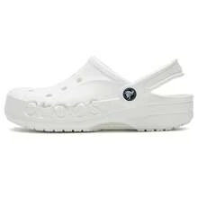 Crocs Unisex Breathable Casual Slip-On Sandals, Comfortable Daily Wear, Style 10126-100 - White - View 1