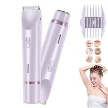 2-In-1 Women's Electric Shaver, Women's Electric Hair Trimmer, Women's Electric Bikini Trimmer, Suitable For Face, Arms, Legs And Body, Ideal New Year Gift - Home Style - View 15