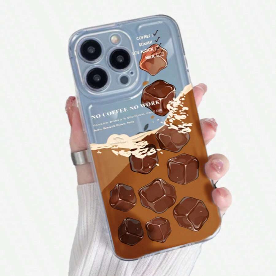 Funda espacial creativa y moderna, compatible con varios modelos de teléfono, con diseños personalizados. - Estilo Americano Helado - Ver 1