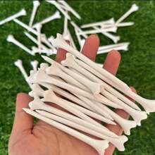 20pcs/Box White Golf Spikes, High Quality Golf Spikes, Suitable For Outdoor Sports, Bend-Resistant, Suitable For Golf Course, Outdoor Leisure, Essential Golf Accessory - Golf Tees - View 6
