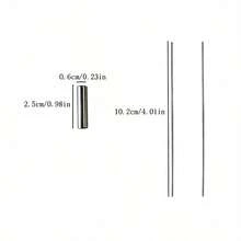 美甲磁性笔，用于涂抹3D猫眼指甲油，彩绘棒，美甲圆形艺术猫眼凝胶DIY工具 - 彩色 - 查看 10