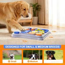 互动式狗狗玩具：益智慢食喂食器 - 适合各种体型的狗狗，促进健康饮食，无需电池设计 - 淺灰色 - 查看 9