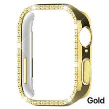 1 pieza Funda protectora de PC de una sola hilera con diamantes de imitación, compatible con Huawei Watch Fit 3, estilo informal. - Ajuste 3 - Ver 15