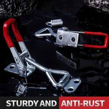 Adjustable Sliding Buckle Lock, Heavy Duty Sliding Lock Clasp, Strong Clip Fastener For Fixing Cooker Hood Cover, Pull-Type Lock Clip For Toolbox, Packaging Box - A - View 6