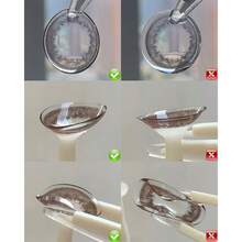 FUNSACHY Natural Soft 14.5mm Black Soft Lenses Of The Year - SHARON--bLACK - View 6