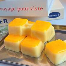 TABA品牌可爱软萌玩具，甜点造型，柔软果冻质地，保湿，趣味十足，是理想的礼物，适合办公室使用以缓解压力，可爱又美观。 - 彩色 - 查看 8