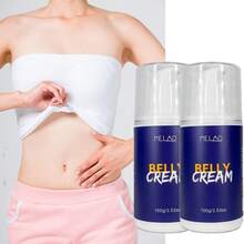 MELAO 腹部、臀部、大腿紧致保湿按摩霜，蕴含天然精油，100克/3.53盎司 - 2個 - 查看 6