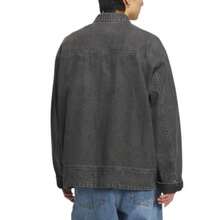 Adidas Originals CNY Year Of Snake Denim Jacket Unisex Denim Black JY8275 - 黑色 - 查看 4