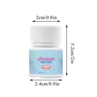 This Adhesive, Battery-Free Dental Prop Is An Excellent Choice For Halloween And Party Decorations.