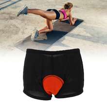 Culotes de ciclismo, mallas deportivas de compresión, suaves y transpirables, cómodas y ajustadas. Camiseta interior de ciclismo para hombre, camiseta interior de ciclismo para mujer. - A - Ver 3