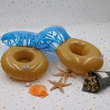 Inflatable Drink Holder 3 Pack Drink Pool Floats Cup Holders For Summer Pool Party Variety Shape To Choose - MDiamond Ring - View 2