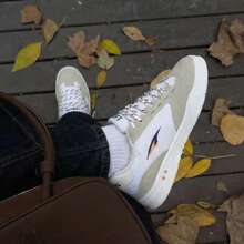 Unisex White And Gray Casual Urban Style Street Sneakers 2026 - REF035 白色和灰色 - 查看 5