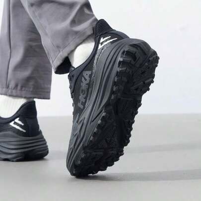 Hoka Stinson 7 男士运动鞋，舒适透气休闲鞋，耐穿低帮跑步鞋，1141530-BBLC