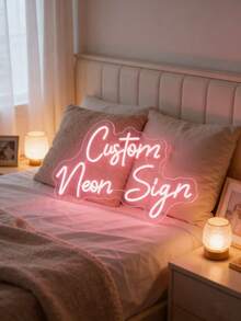 Custom Neon Sign, Neon Signs, Personalized Gifts, Home Decor, Wedding Neon Signs, LED Neon Light, Custom Sign, Wall Decor, Gift For Her, Custom Led Neon Sign Room Backdrop Decor, Personalised Gifts, USB Power, Romantic Home Decor - 彩色 - 查看 4