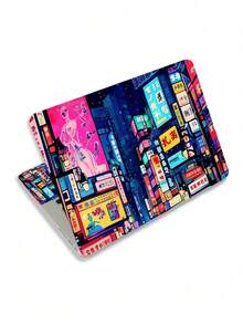 Pegatina de piel para computadora portátil de 15.4 pulgadas y 15.6 pulgadas, cubierta de vinilo para protección de arte de portátil (incluye 2 pulseras de piel) - Ver 13