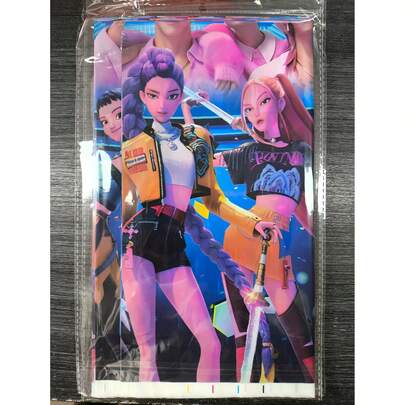 2pcs Theme Birthday Party Decorations Tablecloth, KPOP Flag Cake Decorations (Random Style)