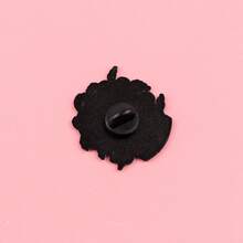 Green Snake Hair Girl Enamel Pins Funny Cartoon Figures Brooch Lapel Pin Badge On Backpack Clothing Accessories Fashion Jewelry Gifts - Green - View 8