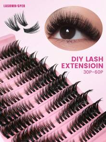 Waterproof Long-Lasting Eyelash Extension Kit - Includes Cluster Eyelash Glue, Individual Lash Glue, And Sealant, Long-Lasting And Smudge-Proof, Suitable For Beginners - Multicolor - View 3